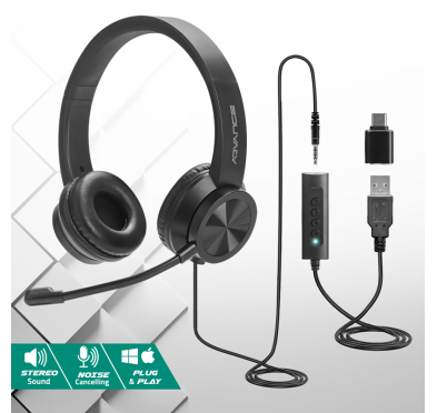 Casque micro Filaire 3en1 - Advance SMARTPHONICS 750