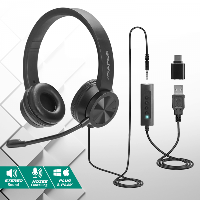Casque micro Filaire 3en1 - Advance SMARTPHONICS 750 Casque micro Filaire 3en1 - Advance SMARTPHONICS 750