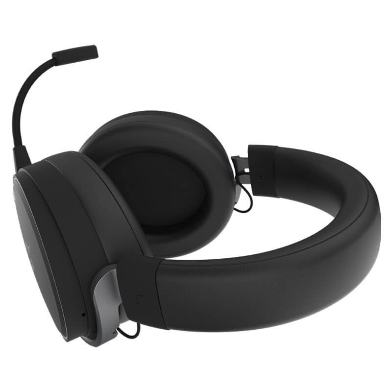 Micro Casque Gamer Aqirys SAGITTA Surround 7.1, Deep-Bass - Black