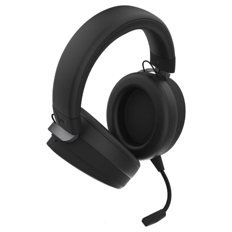 Micro Casque Gamer Aqirys SAGITTA Surround 7.1, Deep-Bass - Black
