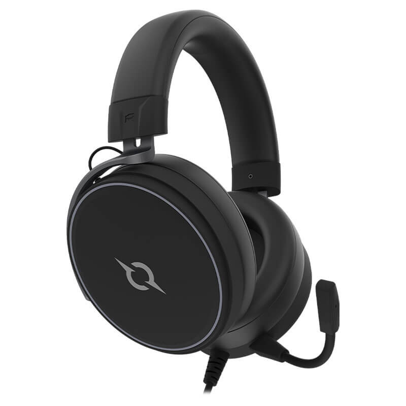 Micro Casque Gamer Aqirys SAGITTA Surround 7.1, Deep-Bass - Black