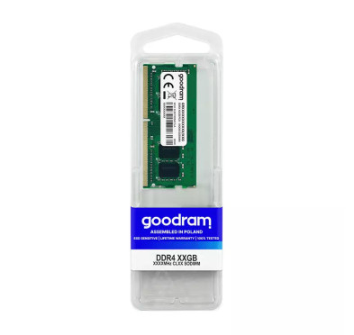 Barette Mémoire Goodram DDR4, 3200MHz CL22 -16Go