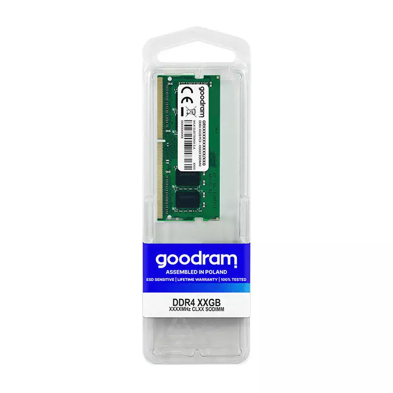 Barette Mémoire Goodram DDR4, 3200MHz CL22 -16Go Barette Mémoire Goodram DDR4, 3200MHz CL22 -16Go