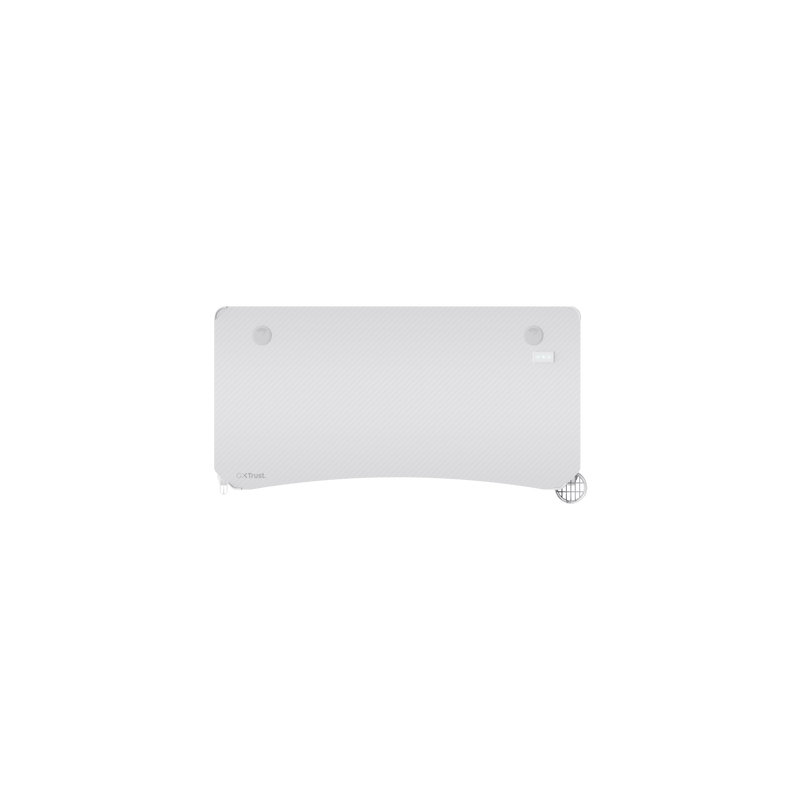 Bureau Gamer TRUST Luminus RGB GXT709W - White Bureau Gamer TRUST Luminus RGB GXT709W - White
