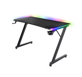 Bureau Gamer TRUST Luminus Pro RGB GXT710 - Black