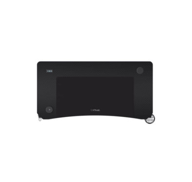 Bureau Gamer TRUST Luminus Pro RGB GXT710 - Black