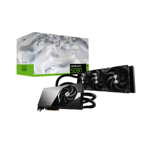Carte graphique msi GeForce RTX™ 5090 32G SUPRIM LIQUID SOC