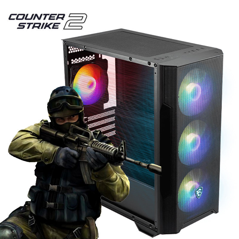 Pc Gamer CS 2, Ryzen 5, RTX 3050 VENTUS 2X OC, 16Go, 512Go SSD Pc Gamer CS 2, Ryzen 5, RTX 3050 VENTUS 2X OC, 16Go, 512Go SSD