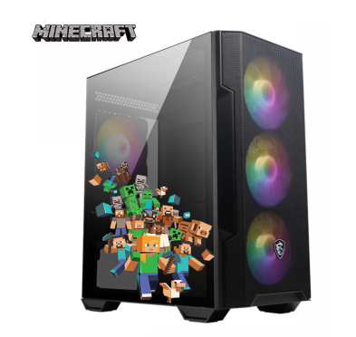 Pc Gamer MINECRAFT, Intel I5, 16Go, RTX3050 Ventus, 512Go SSD
