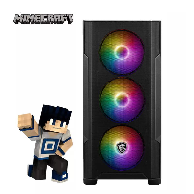 Pc Gamer MINECRAFT, Intel I5, 16Go, RTX3050 Ventus, 512Go SSD