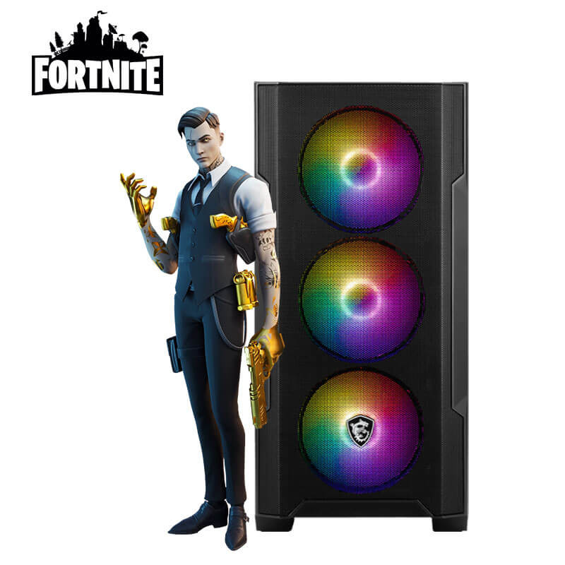 Pc Gamer ALPHA FORTNITE, I5-13ème, RTX 3050 VENTUS 2X XS, 16Go, 512Go Ssd