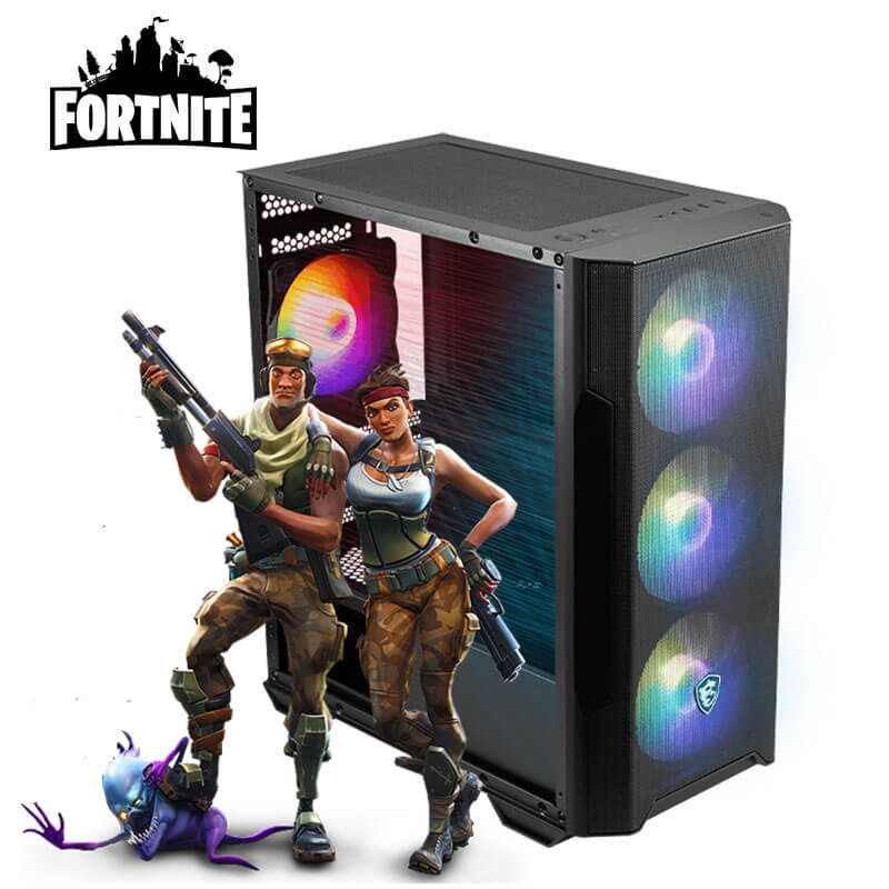 Pc Gamer ALPHA FORTNITE, I5-13ème, RTX 3050 VENTUS 2X XS, 16Go, 512Go Ssd