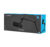 Micro Gamer streaming AQIRYS MAGELLAN, Cardioïde - Black