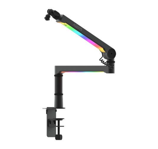 SUPPORT MICRO AQIRYS CASSINI RGB - Black