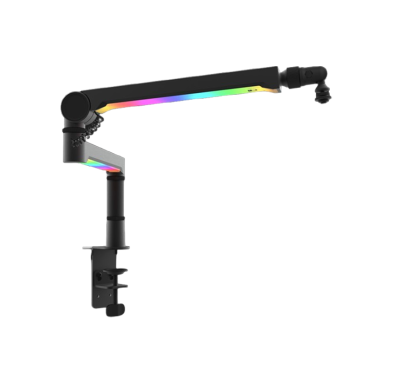 SUPPORT MICRO AQIRYS CASSINI RGB - Black