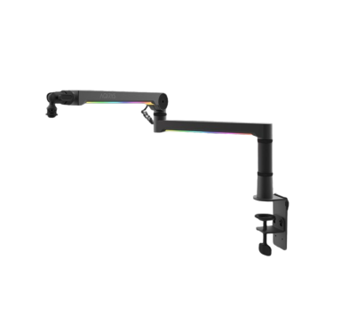 SUPPORT MICRO AQIRYS CASSINI RGB - Black