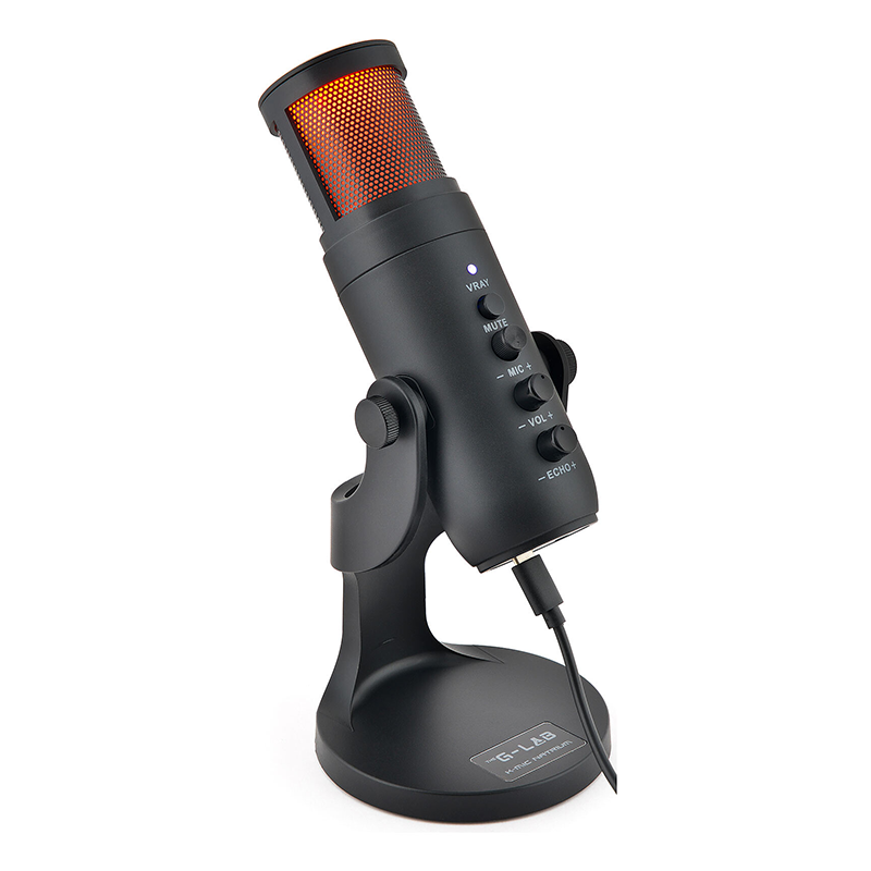 Micro Gaming RGB G-Lab K-Mic Natrium - Noir