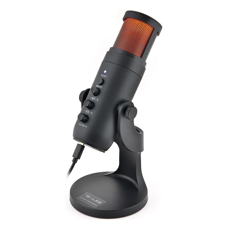 Micro Gaming RGB G-Lab K-Mic Natrium - Noir