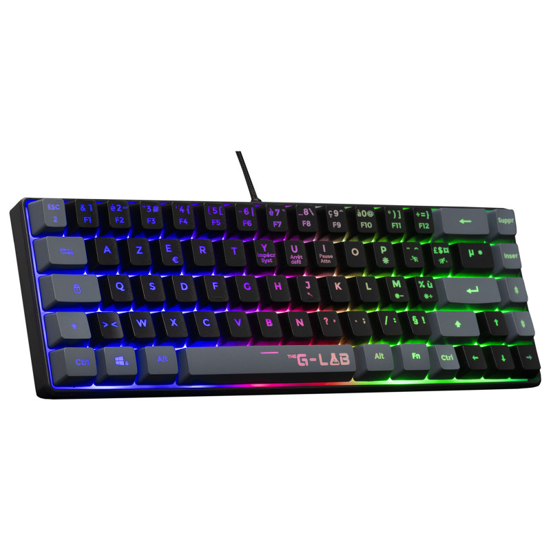 Pack Gamer clavier et souris The G-LAB COMBO HYDROGEN BKG Pack Gamer clavier et souris The G-LAB COMBO HYDROGEN BKG