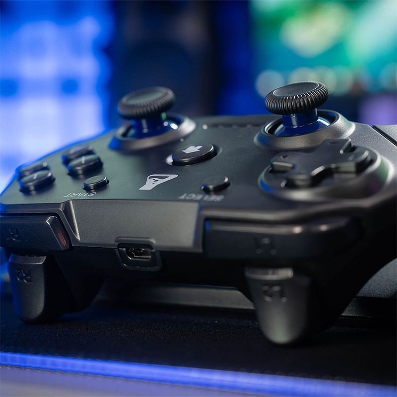 Manette sans fil PC & PS3 G-Lab K-PAD THORIUM WL - Noir Manette sans fil PC & PS3 G-Lab K-PAD THORIUM WL - Noir