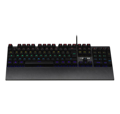 Clavier mécanique switch bleu The G-LAB KEYZ CARBON EX - Noir