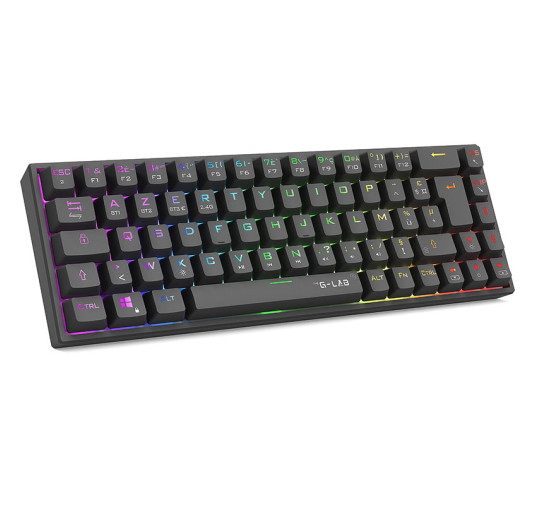Clavier mécanique sans fil switch Red Outemu The G-LAB KEYZ TITANIUM WL