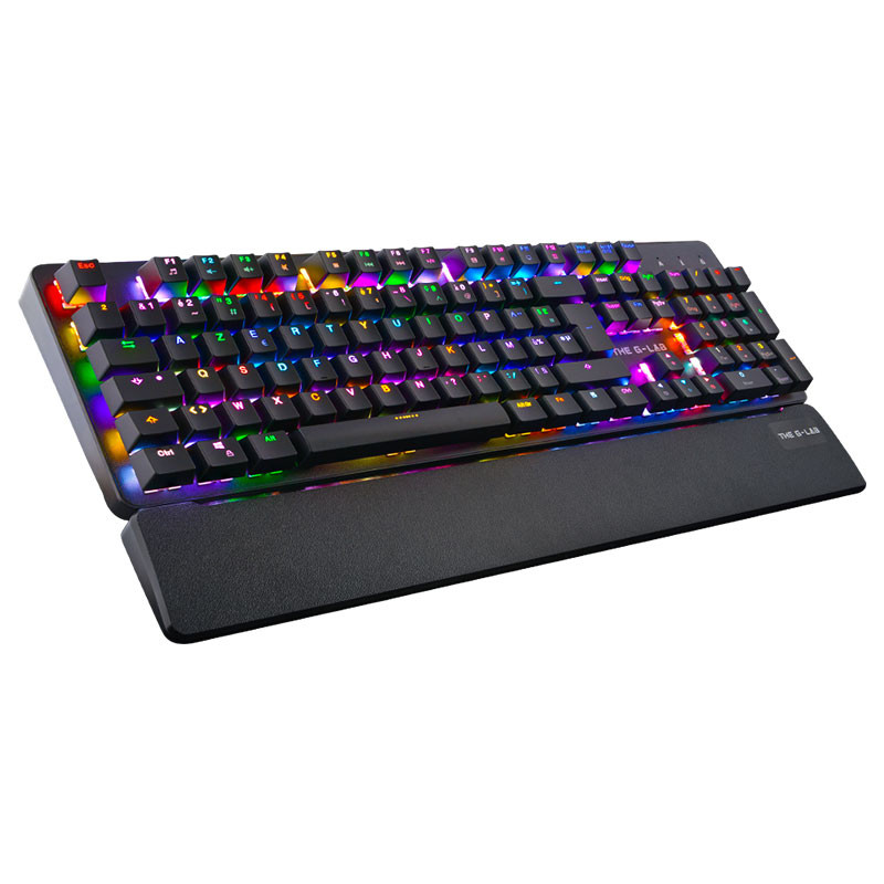 Clavier mécanique Gamer switch Red The G-LAB KEYZ RUBIDIUM Clavier mécanique Gamer switch Red The G-LAB KEYZ RUBIDIUM