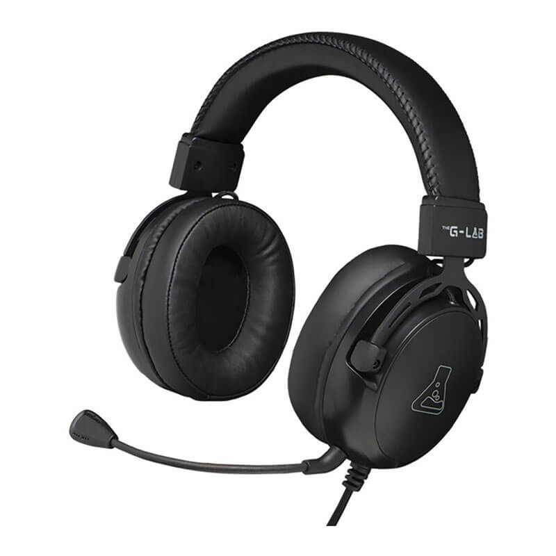 Casque Gamer Filaire G-Lab KORP-TITANIUM - Black Casque Gamer Filaire G-Lab KORP-TITANIUM - Black