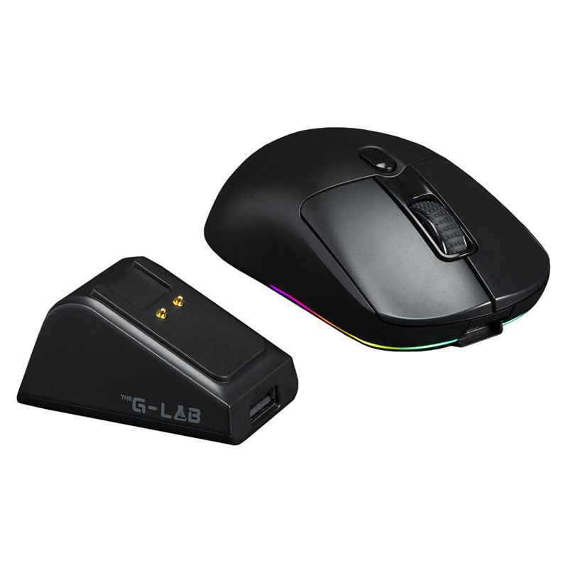 Souris Gaming Sans Fil G-Lab Kult Titanium 12000 DPI Souris Gaming Sans Fil G-Lab Kult Titanium 12000 DPI