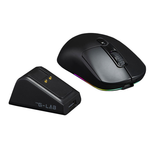 Souris Gaming Sans Fil G-Lab Kult Titanium 12000 DPI