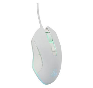 Souris Gamer filaire G-Lab KULT HELIUM W, 6400 DPI - White