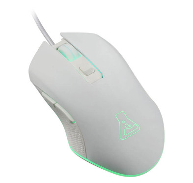 Souris Gamer filaire G-Lab KULT HELIUM W, 6400 DPI - White