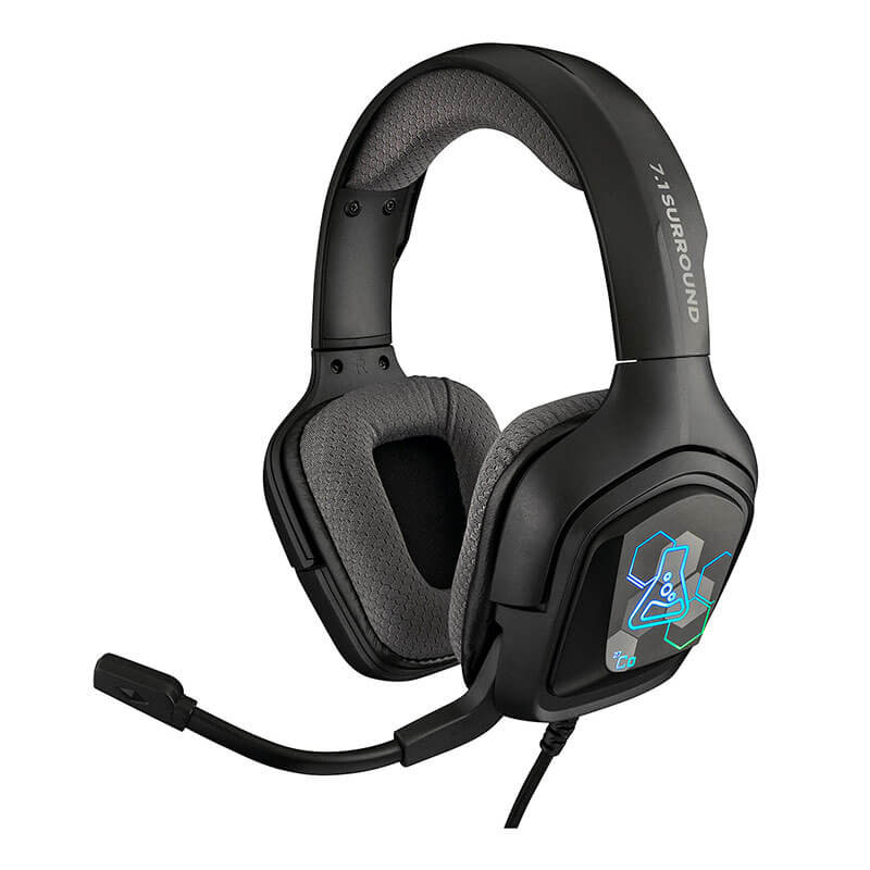 Casque Gamer Filaire G-Lab KORP COBALT 7.1 EX RGB - Black Casque Gamer Filaire G-Lab KORP COBALT 7.1 EX RGB - Black