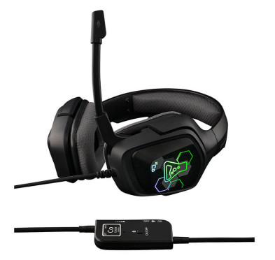 Casque Gamer Filaire G-Lab KORP COBALT 7.1 EX RGB - Black