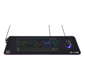 Tapis Souris Gamer RGB The G-Lab Rubidium - XXL