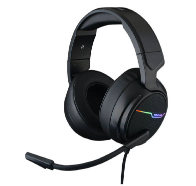 Casque Gamer Filaire G-Lab THALLIUM RGB - Black