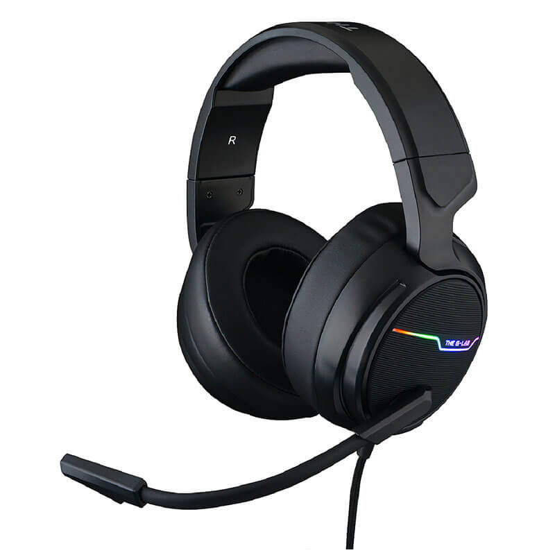 Casque Gamer Filaire G-Lab THALLIUM RGB - Black