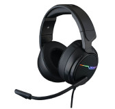Casque Gamer Filaire G-Lab THALLIUM RGB - Black
