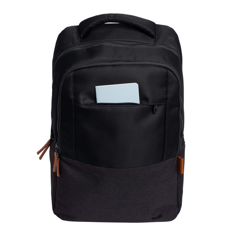 Sac à dos pour PC portable de 16 pouces Trust Lisboa 16" - Noir Sac à dos pour PC portable de 16 pouces Trust Lisboa 16" - Noir