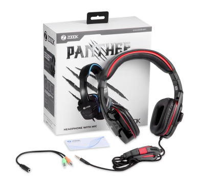 Micro casque Filaire ZOOOK Panther Jack - Noir