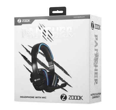 Micro casque Filaire ZOOOK Panther Jack - Noir