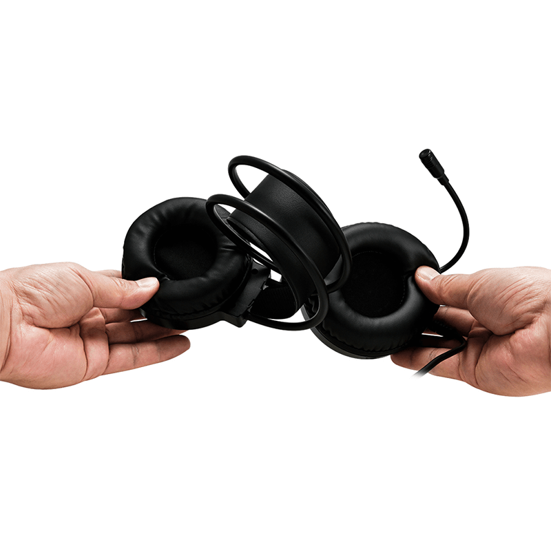 Micro-casque Gaming Filaire T-Wolf H130 - Noir Micro-casque Gaming Filaire T-Wolf H130 - Noir