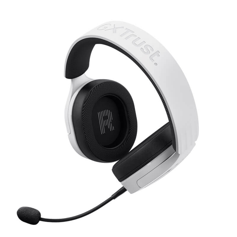 Micro-Casque Gaming TRUST GXT 489W FAYZO - Blanc Micro-Casque Gaming TRUST GXT 489W FAYZO - Blanc