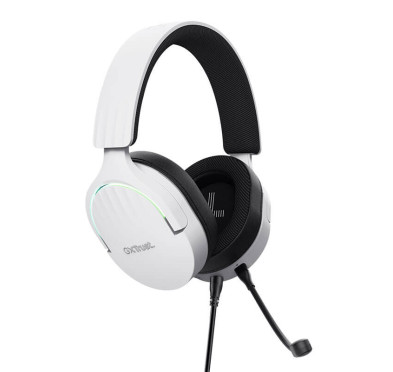 Micro Casque Gamer TRUST GXT 490W FAYZO RGB - Blanc