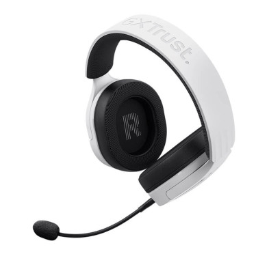 Micro Casque Gamer TRUST GXT 490W FAYZO RGB - Blanc