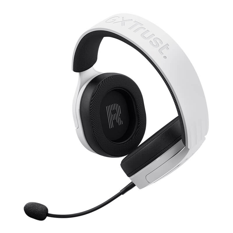 Micro Casque Gamer TRUST GXT 490W FAYZO RGB - Blanc Micro Casque Gamer TRUST GXT 490W FAYZO RGB - Blanc