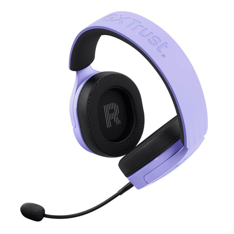 Casque Gamer TRUST GXT 490P FAYZO RGB - Violet Casque Gamer TRUST GXT 490P FAYZO RGB - Violet