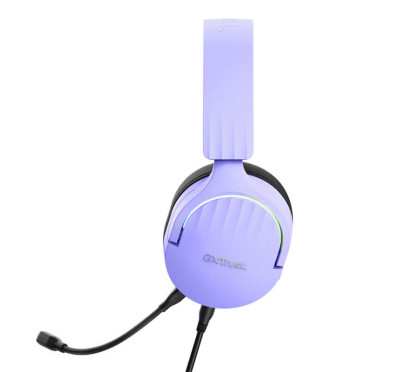Casque Gamer TRUST GXT 490P FAYZO RGB - Violet