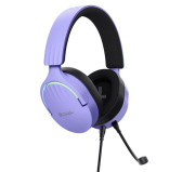 Casque Gamer TRUST GXT 490P FAYZO RGB - Violet