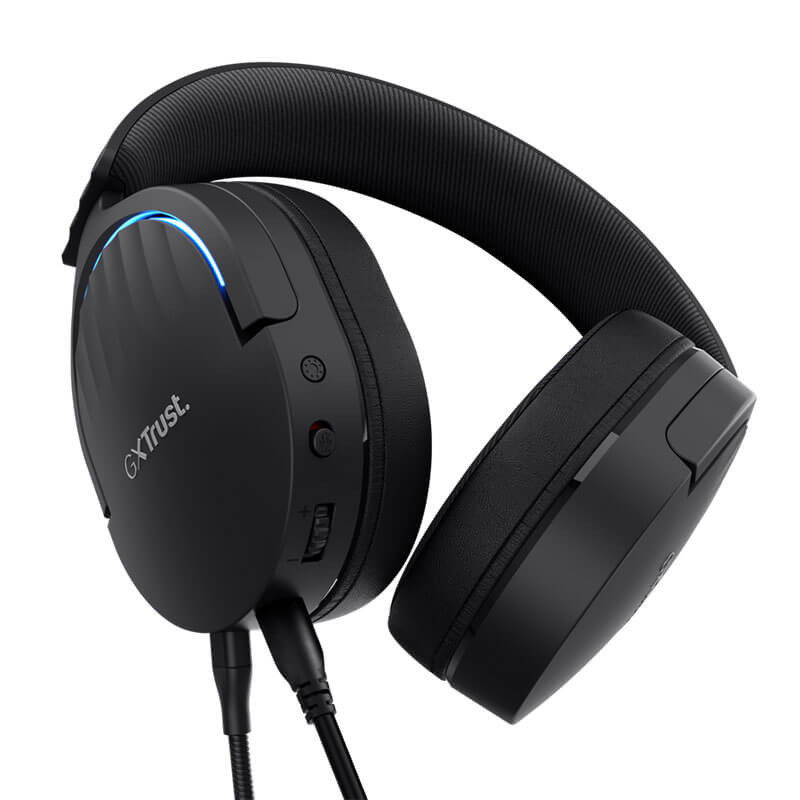 Micro Casque Gamer TRUST GXT 490 FAYZO RGB - Noir Micro Casque Gamer TRUST GXT 490 FAYZO RGB - Noir